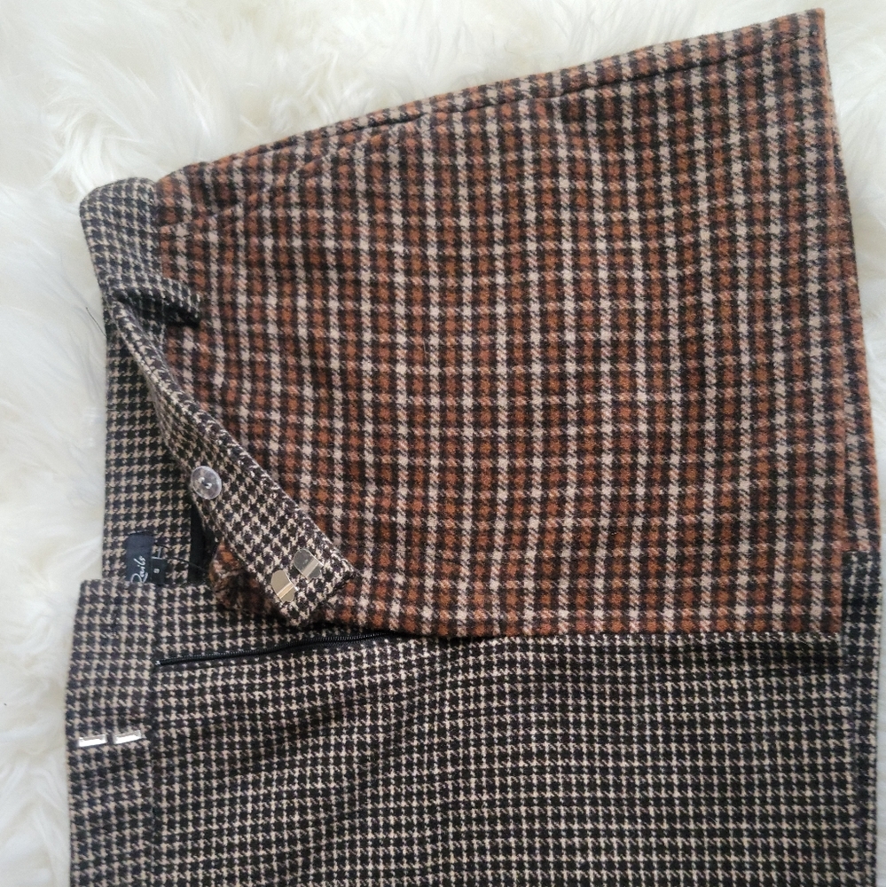 NWT Rails Prim Mixed Check Fall Miniskirt - Picture 8 of 15